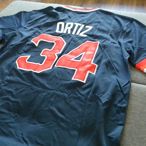 New Boston Red Sox David Ortiz Jersey Men's Large - Picture 8 of 8
